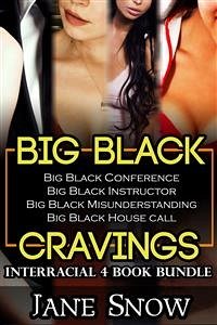 Big Black Cravings (Interracial 4 Book Erotic Bundle) (eBook, ePUB) - Snow, Jane