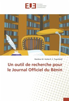 Un outil de recherche pour le Journal Officiel du Bénin - Tognifodé, Marlène M. Hulda R. S.