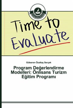 Program De¿erlendirme Modelleri: Önlisans Turizm E¿itim Program¿