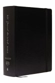 KJV, Journal the Word Bible, Large Print, Hardcover, Black, Red Letter Edition: Reflect, Journal, or Create Art Next to Your Favorite Verses
