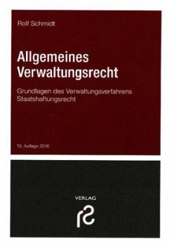 Allgemeines Verwaltungsrecht - Schmidt, Rolf