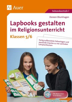 Lapbooks gestalten im Religionsunterricht 5-6 - Blumhagen, Doreen