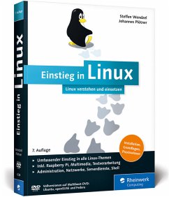 Einstieg in Linux, m. DVD-ROM - Plötner, Johannes;Wendzel, Steffen