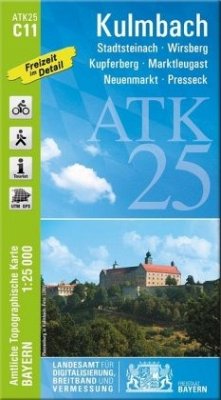 Cover Amtliche Topographische Karte Bayern Kulmbach