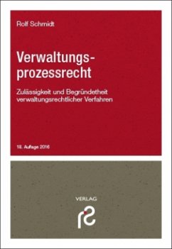 Cover Verwaltungsprozessrecht