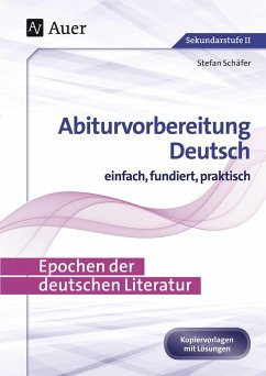 Epochen der deutschen Literatur - Schäfer, Stefan