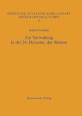 Zur Verwaltung in der 20. Dynastie: das Wesirat (eBook, PDF)