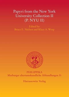 Cover Papyri from the New York University Collection II (P.NYU II) (eBook, PDF)