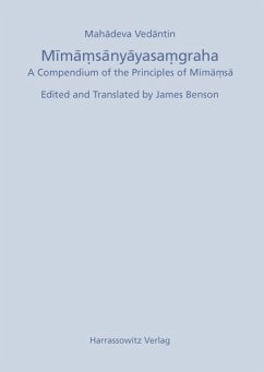 Cover Mimamsanyayasamgraha (eBook, PDF)