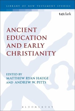 Cover Ancient Education and Early Christianity (eBook, PDF)