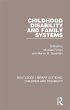Childhood Disability and Family Systems... - Bild 1
