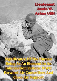 Cover Significance Of The Human Being As An Element In An Information System: (eBook, ePUB)