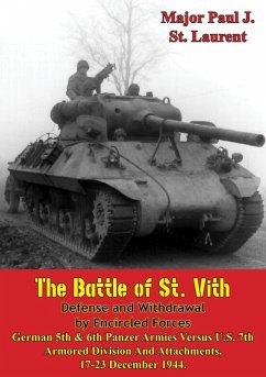 Cover Battle of St. Vith, Defense and Withdrawal by Encircled Forces (eBook, ePUB)