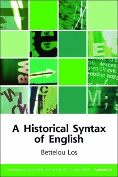 Cover Historical Syntax of English (eBook, ePUB)