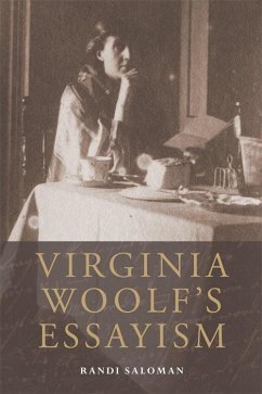 Virginia Woolf's Essayism (eBook, ePUB) - Saloman, Randi