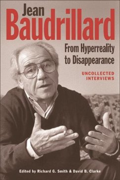 Cover Jean Baudrillard: From Hyperreality to Disappearance (eBook, PDF)