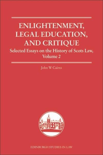 Enlightenment, Legal Education, and Critique (eBook, ePUB)