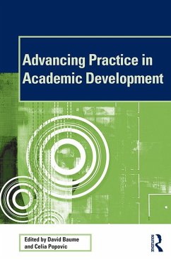 Cover Advancing Practice in Academic Development (eBook, PDF)