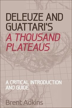 Cover Deleuze and Guattari's A Thousand Plateaus (eBook, PDF)