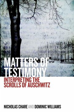 Matters of Testimony (eBook, ePUB) - Chare, Nicholas; Williams, Dominic