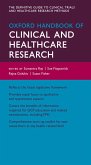 Oxford Handbook of Clinical and Healthcare Research (eBook, ePUB)