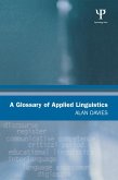 A Glossary of Applied Linguistics (eBook, ePUB)