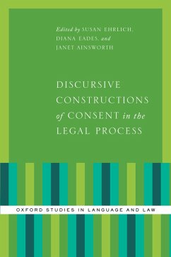 Cover Discursive Constructions of Consent in the Legal Process (eBook, PDF)