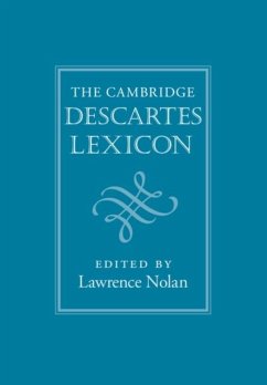 Cambridge Descartes Lexicon (eBook, PDF)
