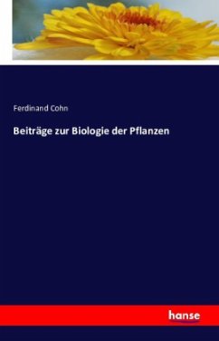 Beiträge zur Biologie der Pflanzen Beiträge zur Biologie der Pflanzen