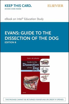 Guide to the Dissection of the Dog - E-Book (eBook, ePUB) - Evans, Howard E.; de Lahunta DVM