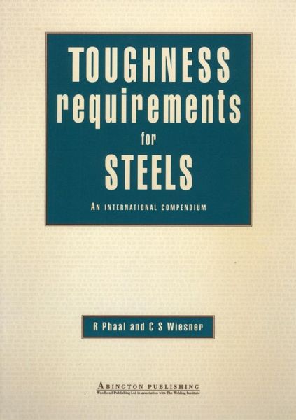 Toughness Requirements for Steels (eBook, PDF)