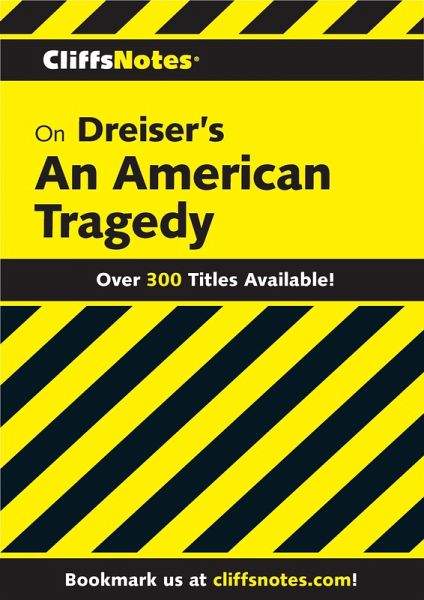 CliffsNotes on Dreiser's An American Tragedy (eBook, ePUB)