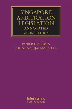 Cover Singapore Arbitration Legislation (eBook, PDF)