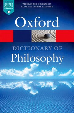 The Oxford Dictionary of Philosophy (eBook, ePUB) - Blackburn, Simon