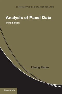 Analysis of Panel Data (eBook, PDF) - Hsiao, Cheng