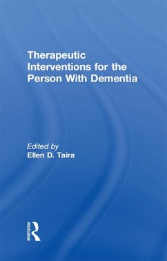 Cover Therapeutic Interventions for the Person With Dementia (eBook, ePUB)