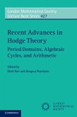 Recent Advances in Hodge Theory (eBook, PDF)