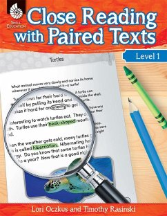 Close Reading with Paired Texts Level 1 (eBook, PDF) - Oczkus, Lori; Rasinski, Timothy