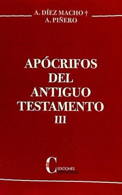 Apócrifos del Antiguo Testamento. Tomo III.