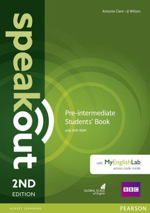 Students' Book, w. DVD-ROM and MyEnglishLab / Speakout Pre-Intermediate, 2nd edition