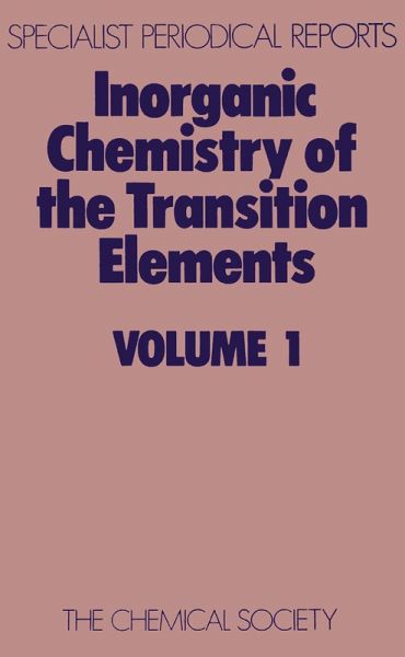 Inorganic Chemistry of the Transition Elements (eBook, PDF) Inorganic Chemistry of the Transition Elements (eBook, PDF)
