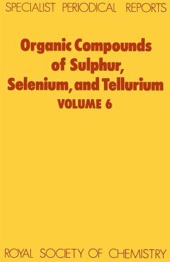 Cover Organic Compounds of Sulphur, Selenium, and Tellurium (eBook, PDF)