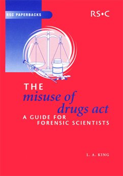 The Misuse of Drugs Act (eBook, PDF) - King, Leslie A