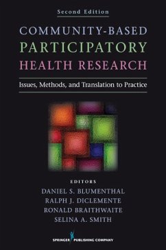 Community-Based Participatory Health Research, Second Edition (eBook, ePUB)