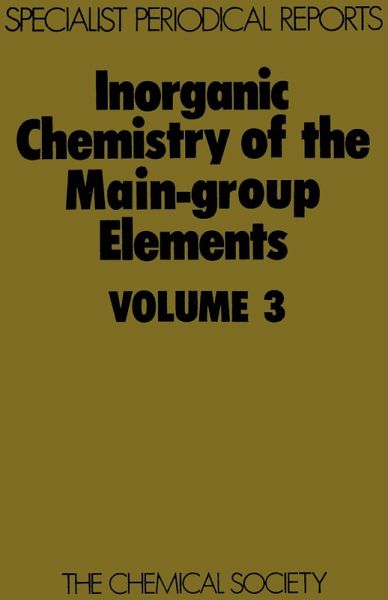 Inorganic Chemistry of the Main-Group Elements (eBook, PDF)
