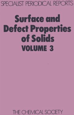 Surface and Defect Properties of Solids (eBook, PDF)