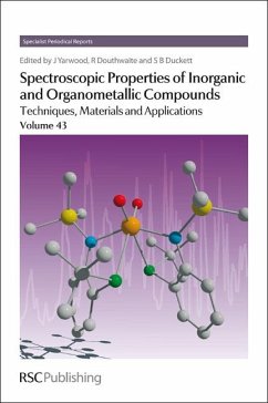 Cover Spectroscopic Properties of Inorganic and Organometallic Compounds (eBook, PDF)