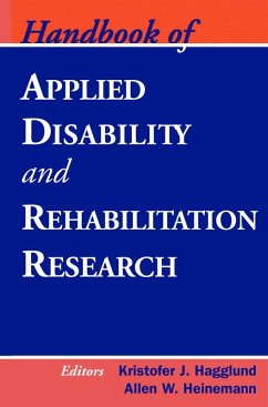 Cover Handbook of Applied Disability and Rehabilitation Research (eBook, ePUB)