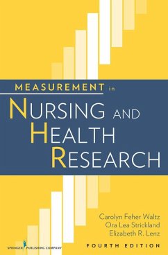 Measurement in Nursing and Health Research (eBook, ePUB) - Lenz, Elizabeth R.