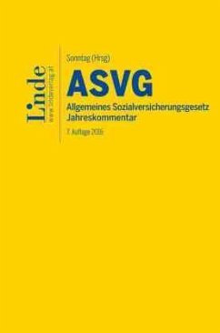Cover ASVG, Kommentar (f. Österreich)